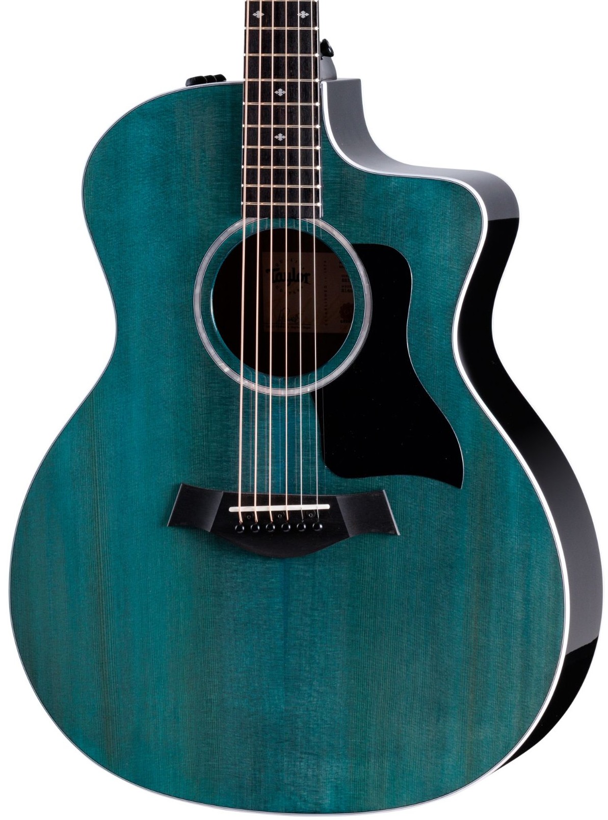 Taylor 214ce Special Edition Electro Acoustic Guitar In Trans Blue